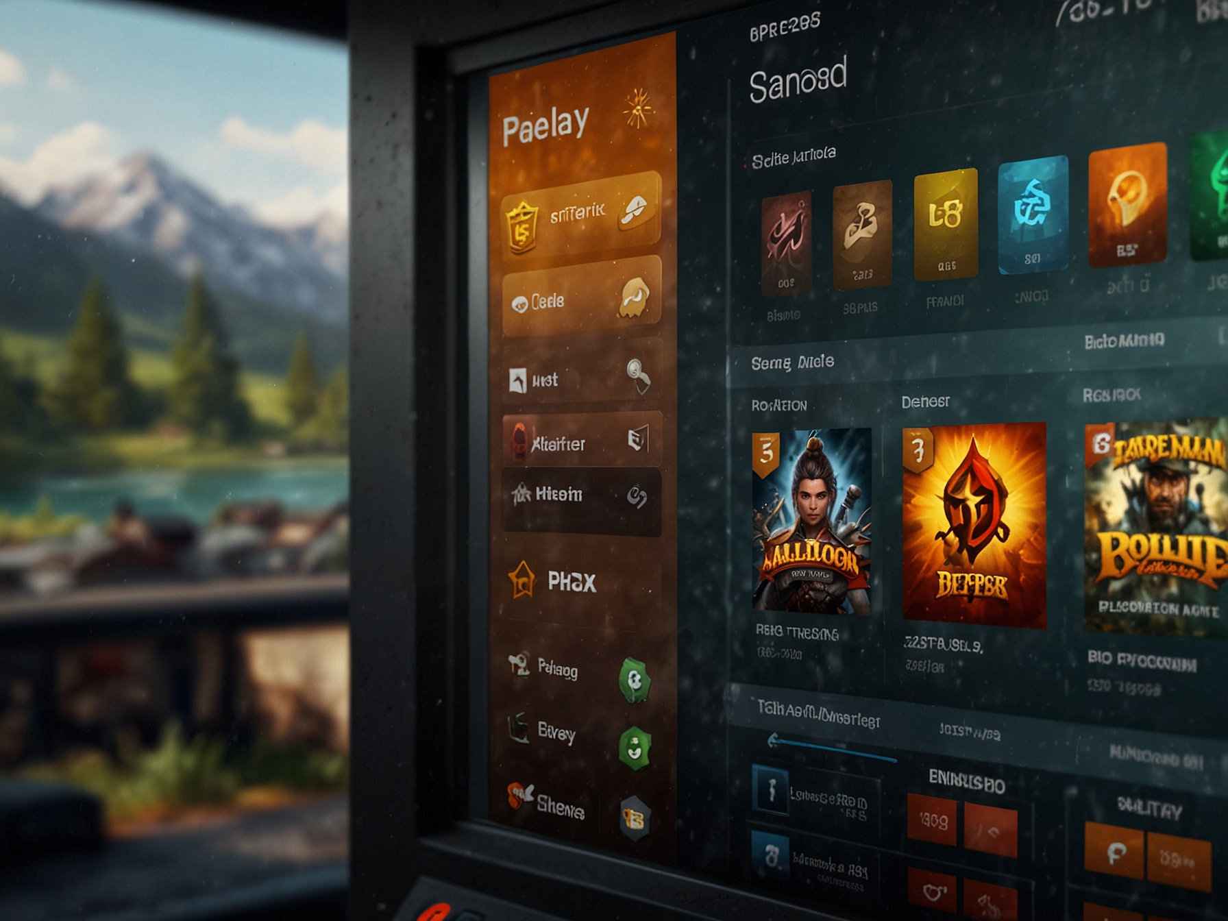 Account dashboard preview