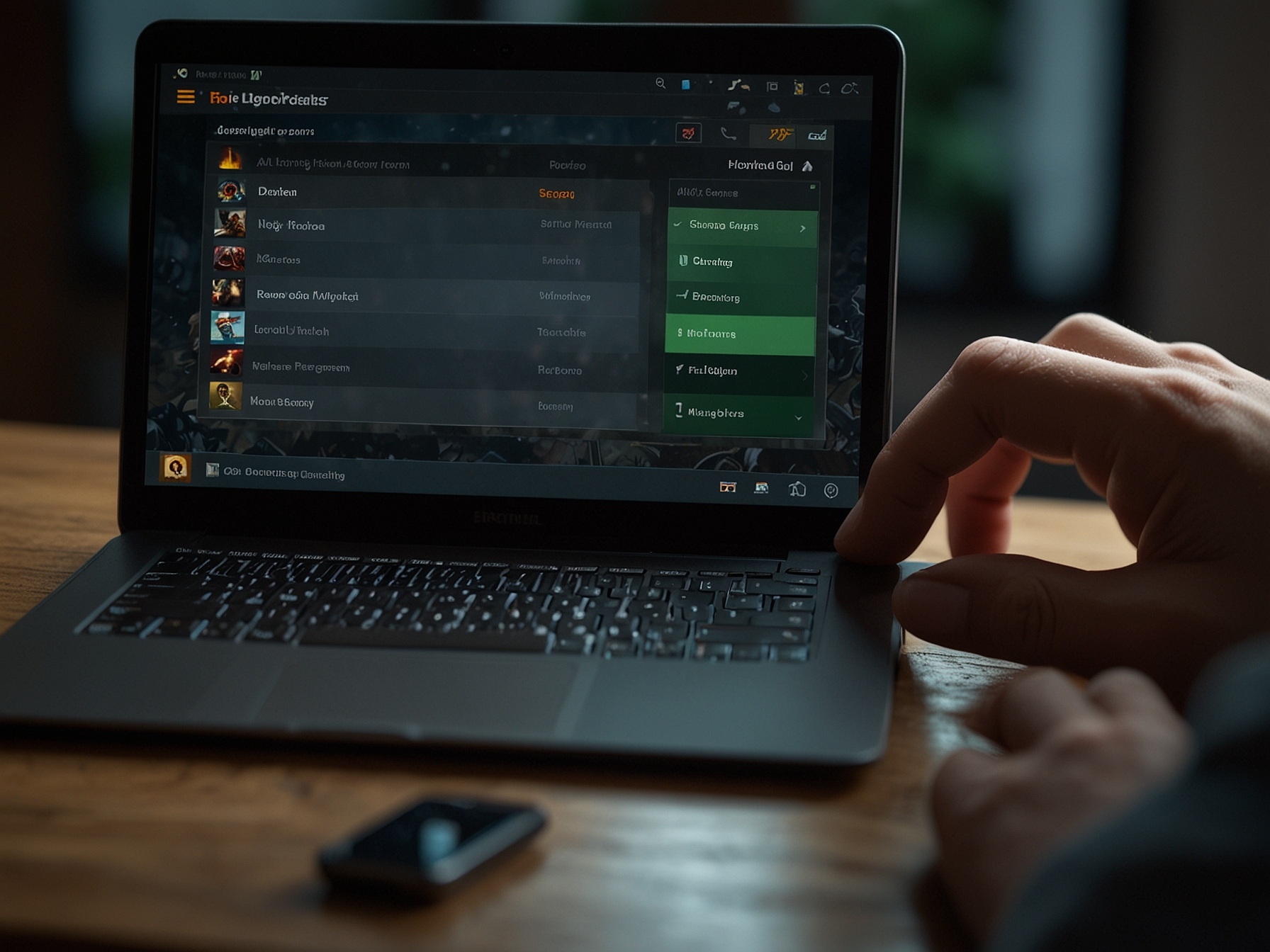 User logging into Trident Casino on laptop